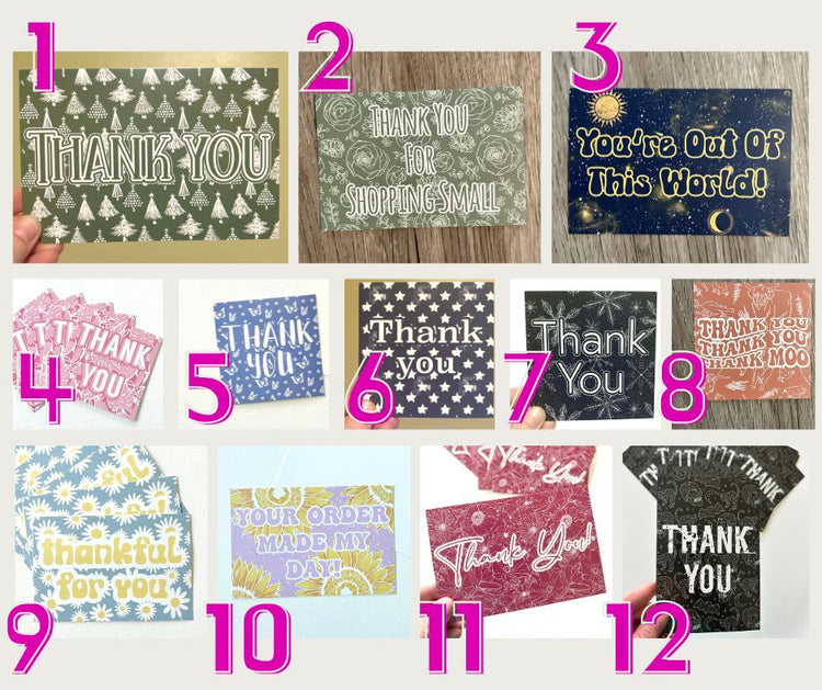 Thank You Cards