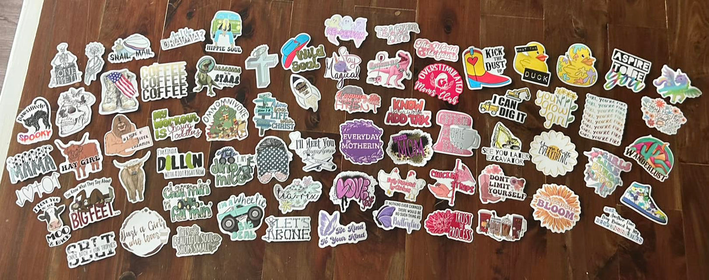Custom Die Cut Stickers