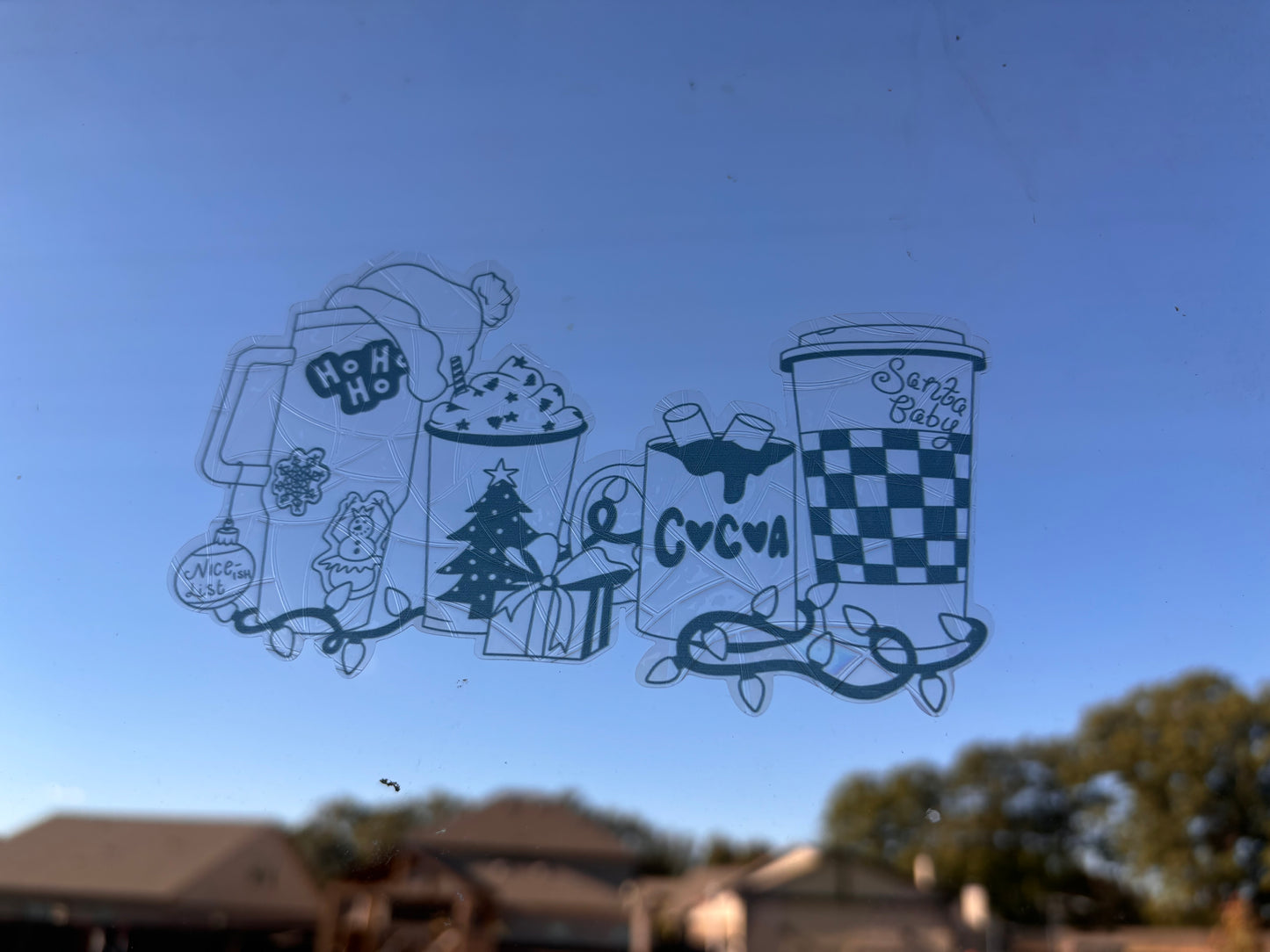 Sun-catcher Window Stickers