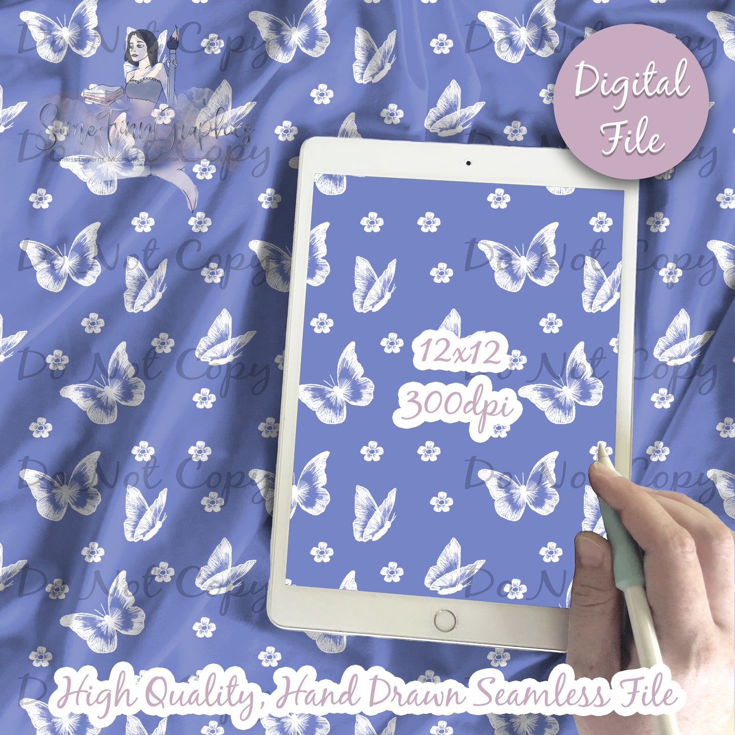 Butterflies Seamless and Graphic