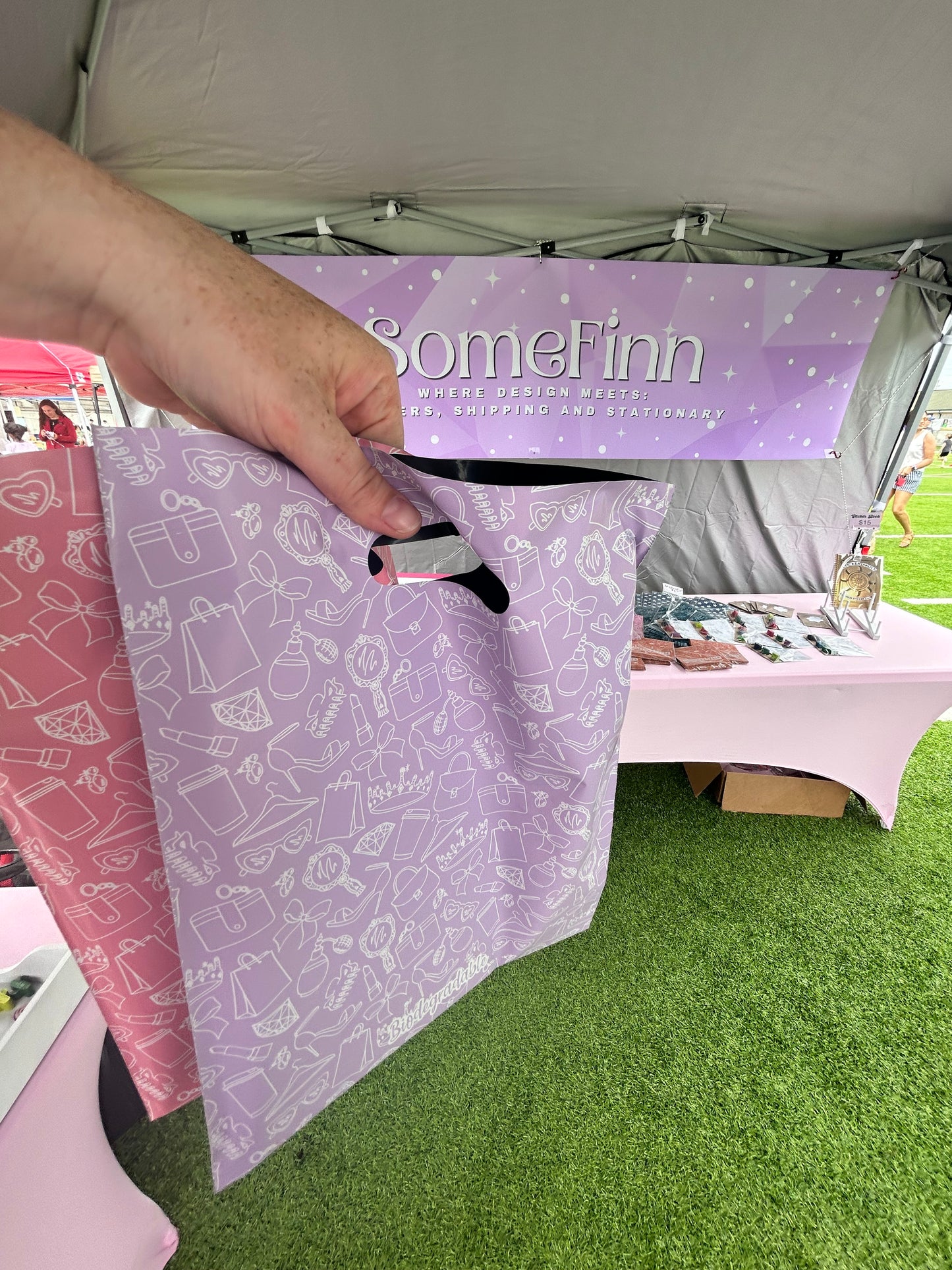 10x13 Biodegradable Shopping Bags - HSV local