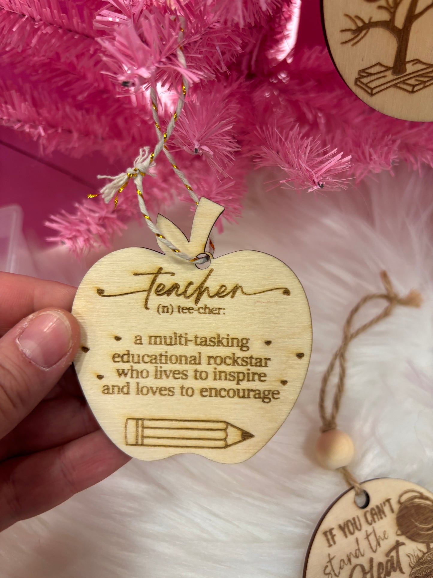 Teacher Ornament - HSV local