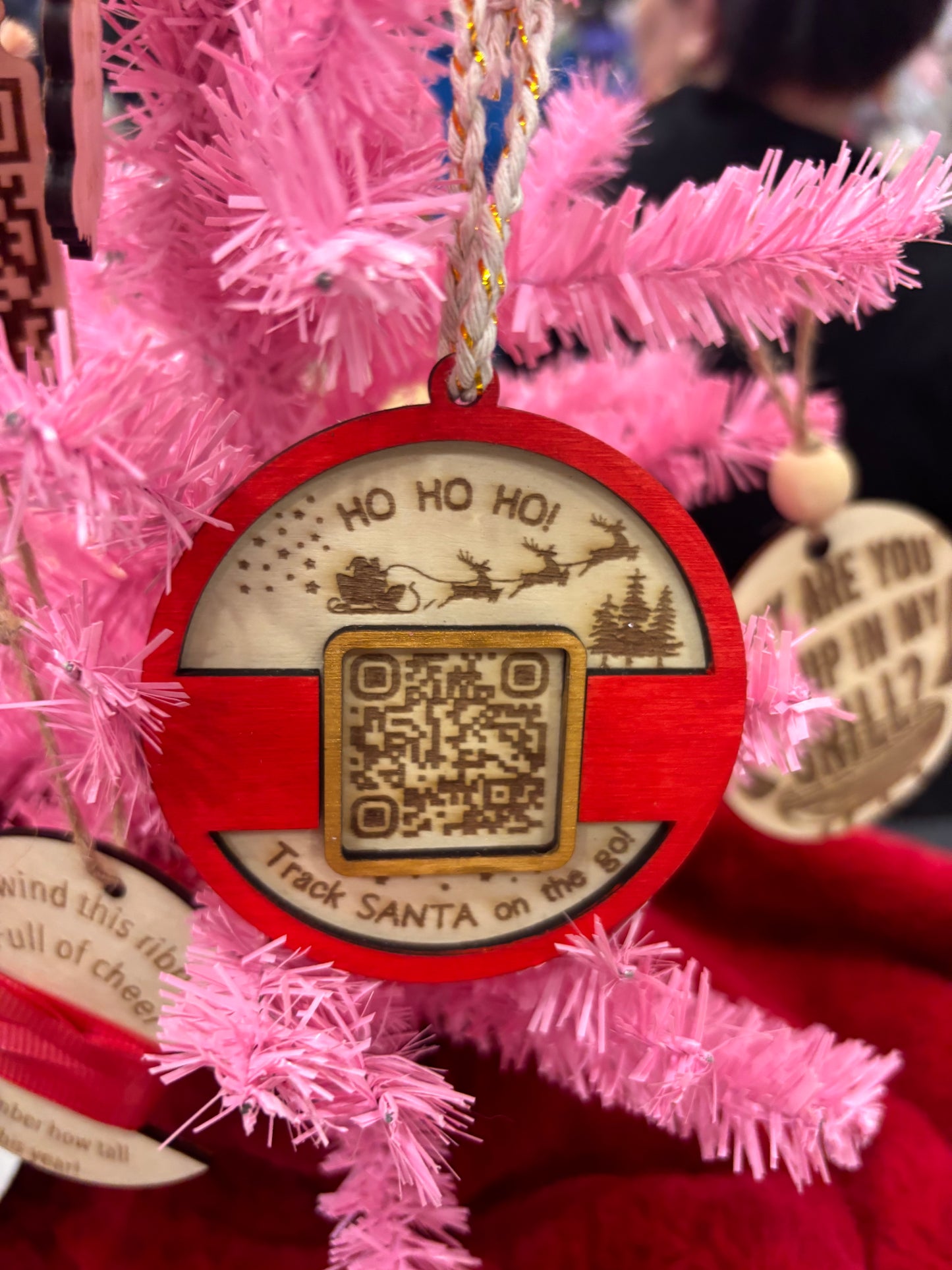 Santa tracking ornament - HSV local
