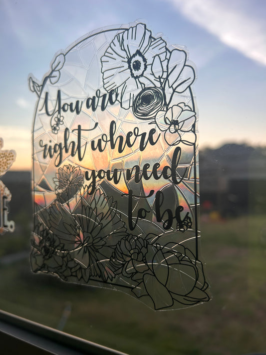 Sun-catcher Window Stickers