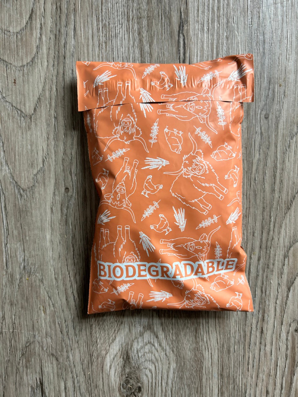 Cow and Chicken 6x9 Poly Mailers
