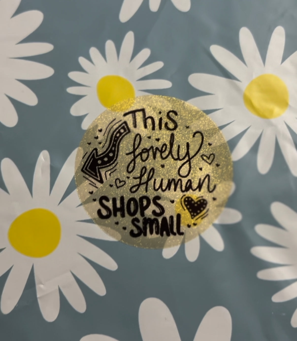 2" This Lovely Human Shops Small Stickers (4 colors)