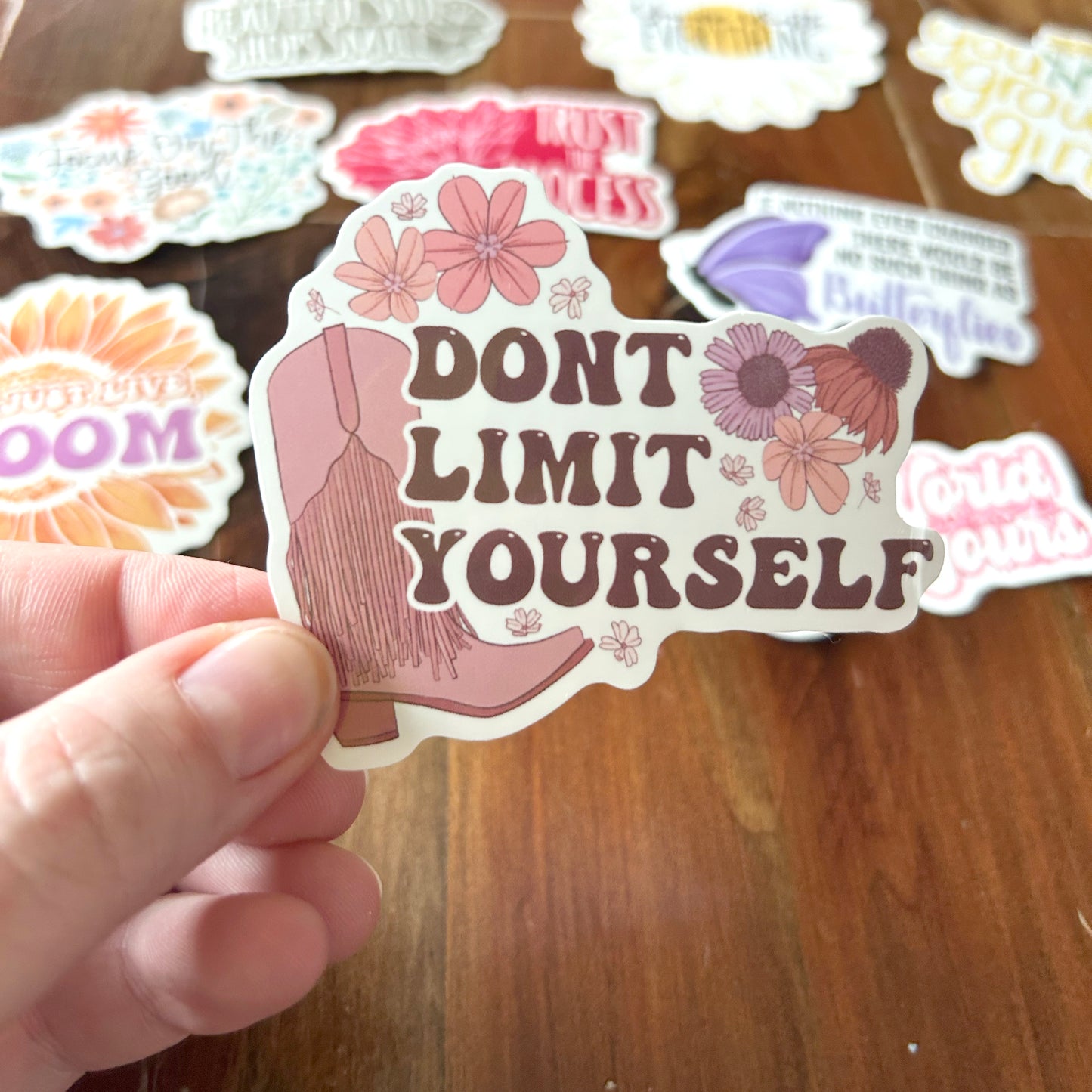 Uplifting Floral Stickers
