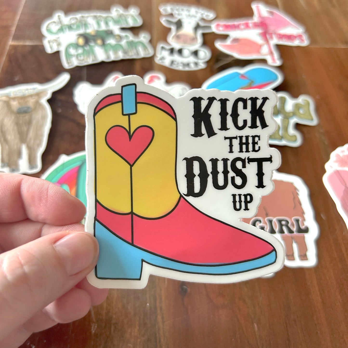 Western Farm Stickers