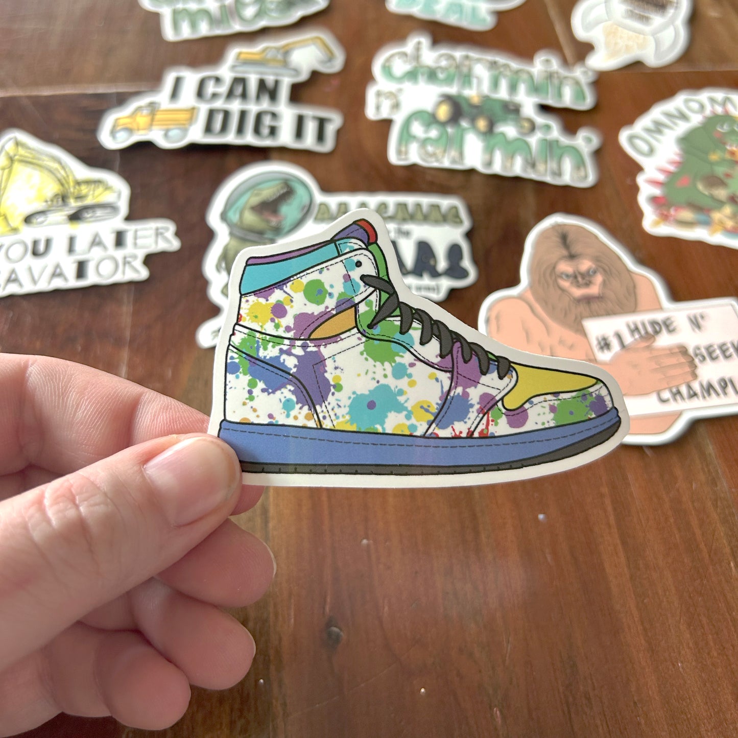 Boys Rule Stickers
