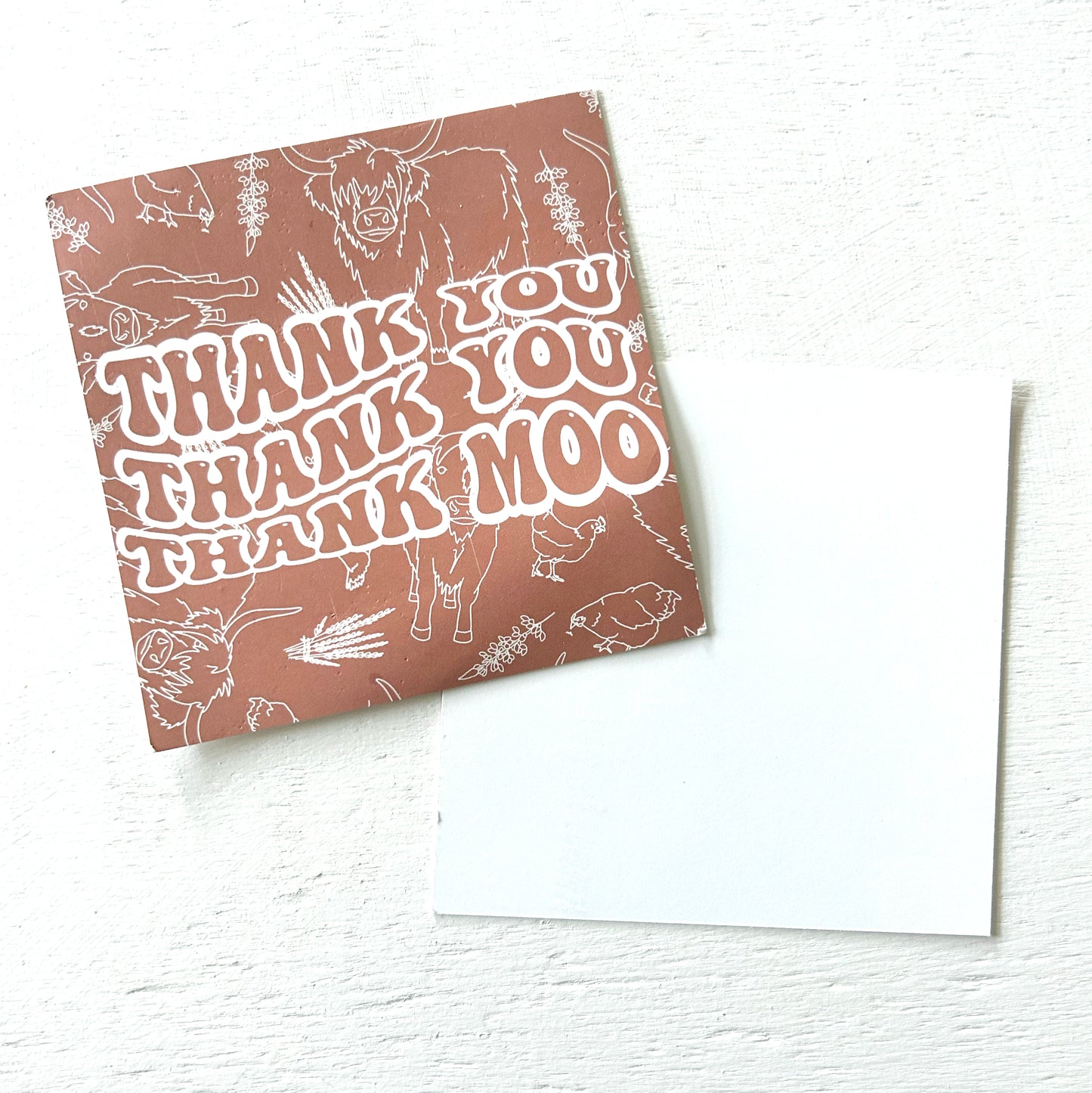 Thank You, Thank MOO Cards