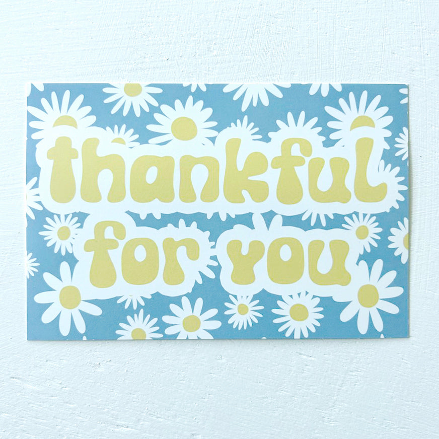 Thankful For You Cards