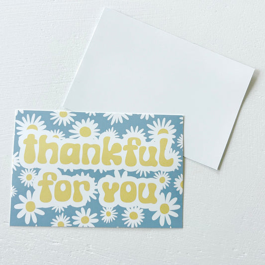 Thankful For You Cards