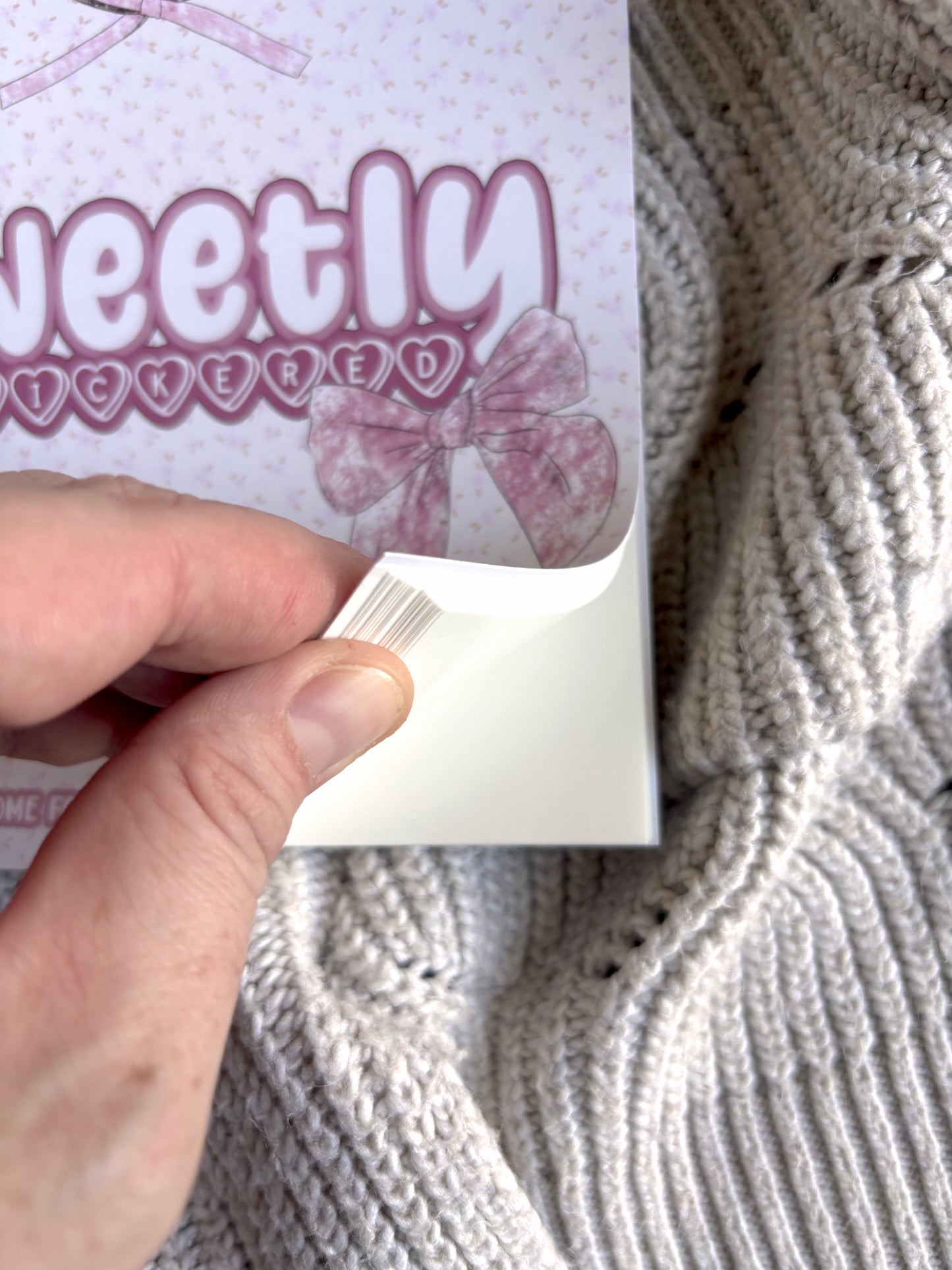 Sweetly Stickered - 6x6 Sticker Book