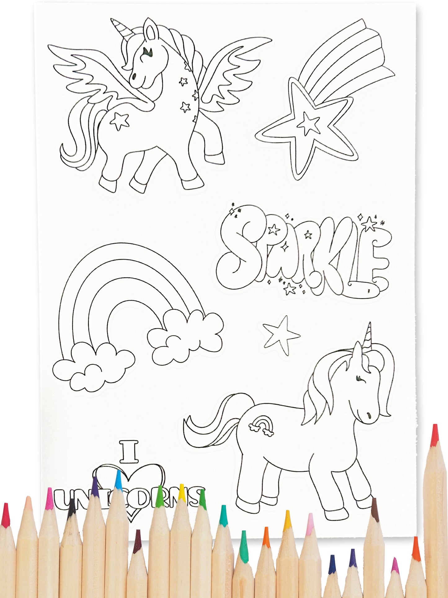 Color Me Sticker Sheets - HSV local