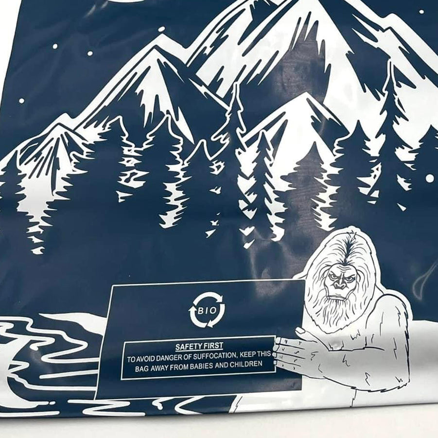 Big Foot 10x13 Poly Mailers