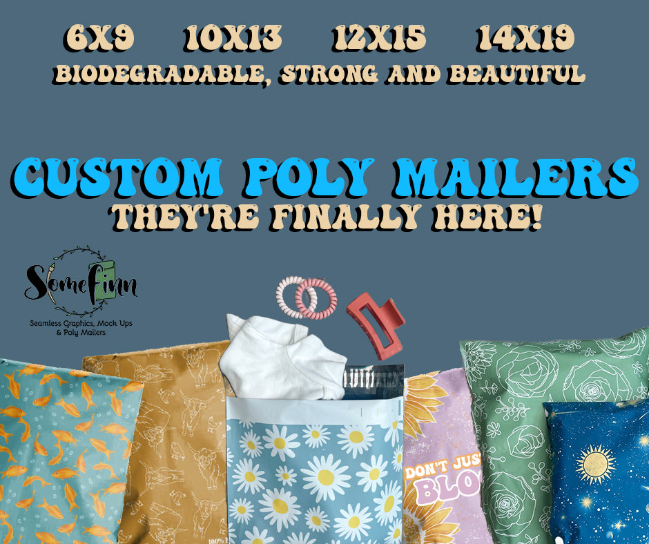 CUSTOM Poly Mailers
