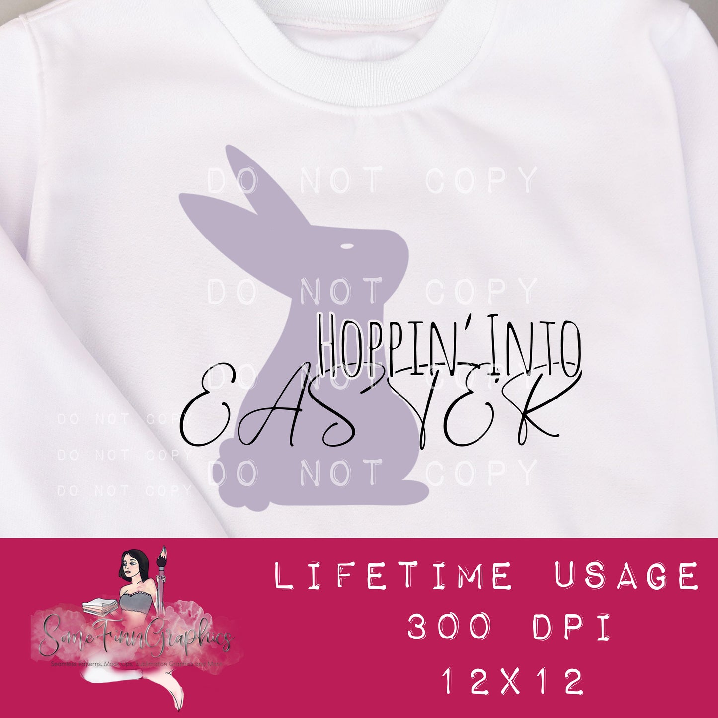 Bunnies Seamless and Graphics