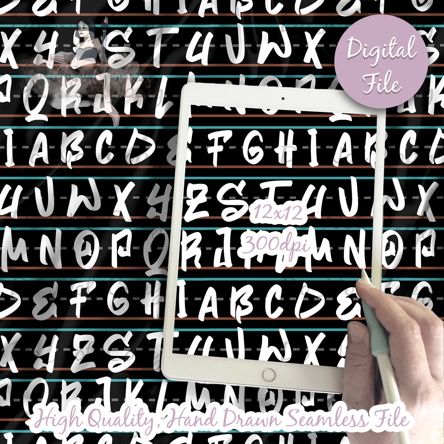 Graffiti ABCs Seamless and Graphics