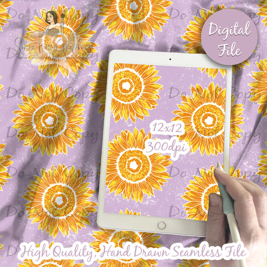 Sunflower Seamless