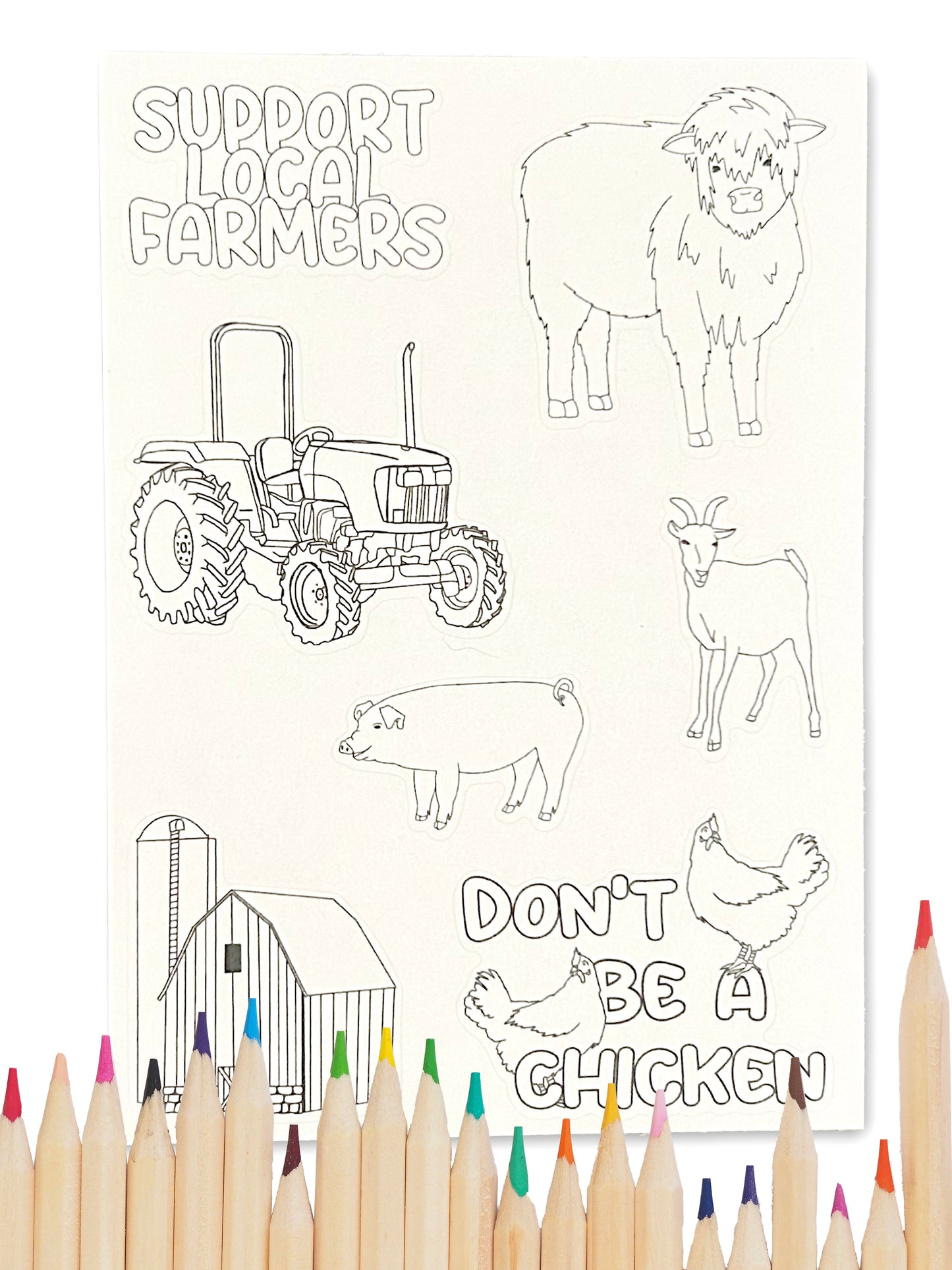 Color Me Sticker Sheets - HSV local