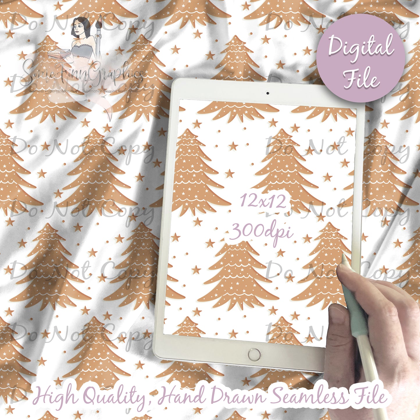 O Christmas Tree Seamless and Graphics