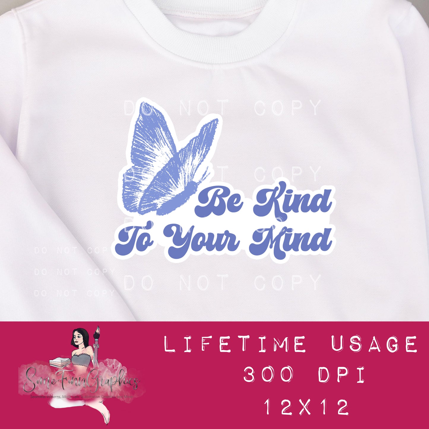 Butterflies Seamless and Graphic