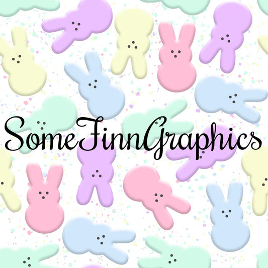 Candy Bunny Digital Paper