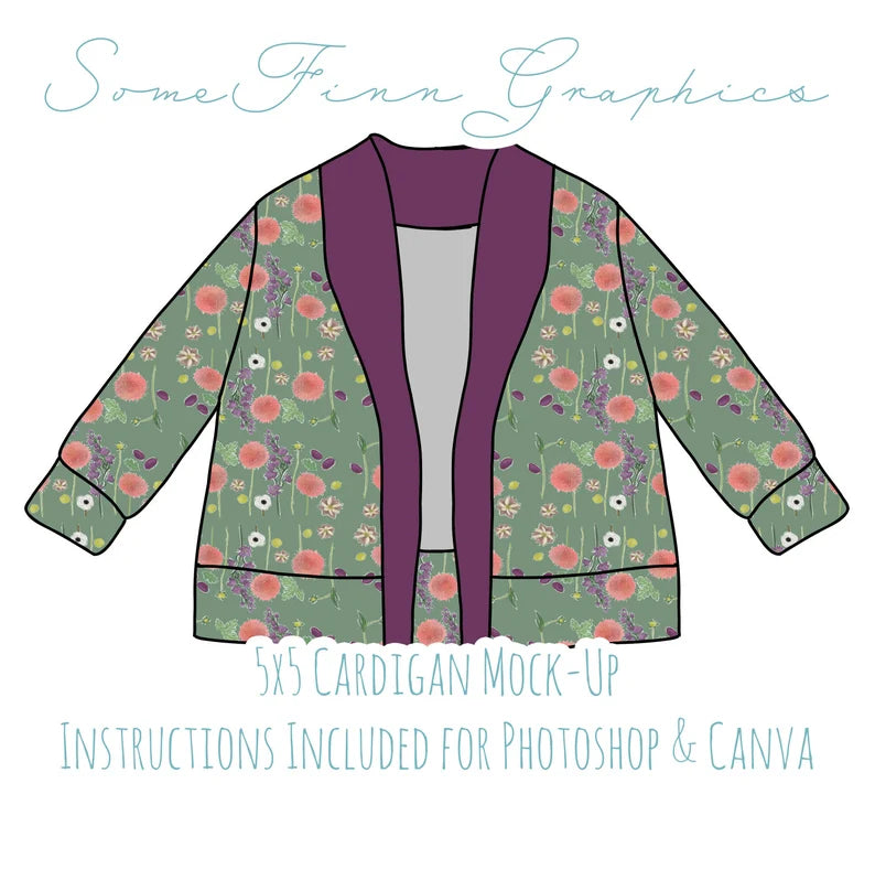 Cardigan Mock Up