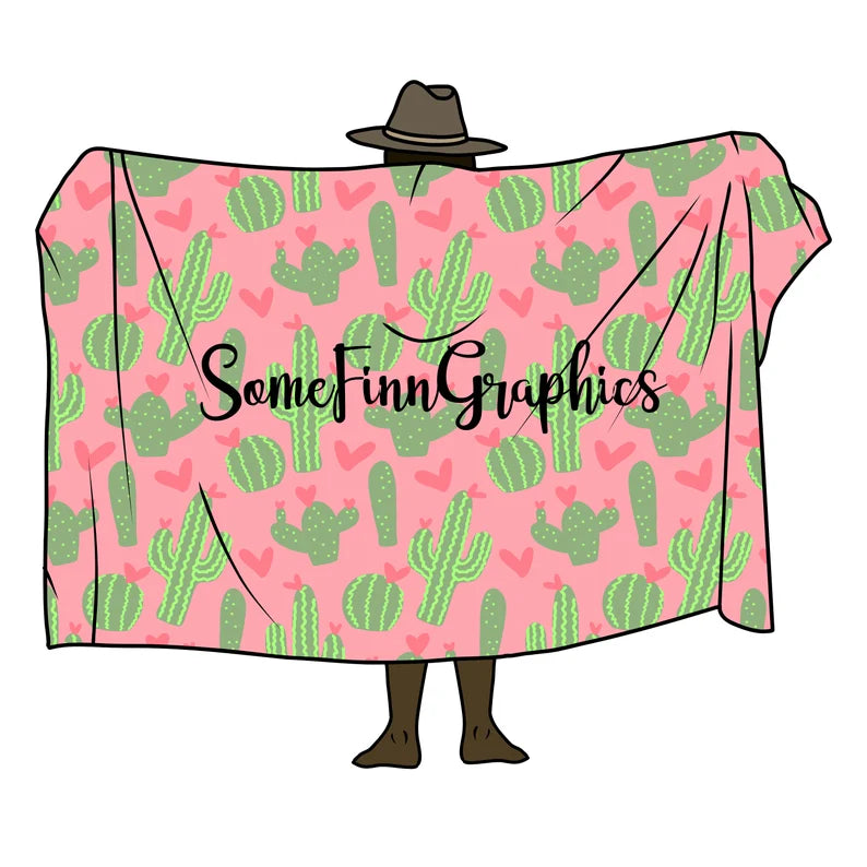 Cacti Floral Digital Paper