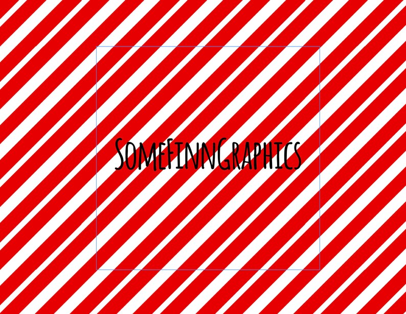 Candy Cane Stripes Seamless 12x12 Digital Paper