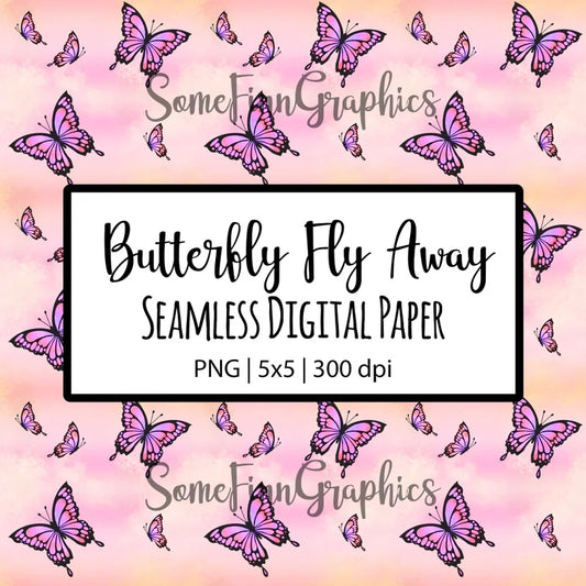 Butterfly Seamless Pattern