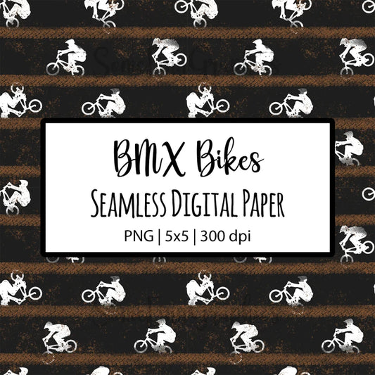 BMX Stripes Digital Paper