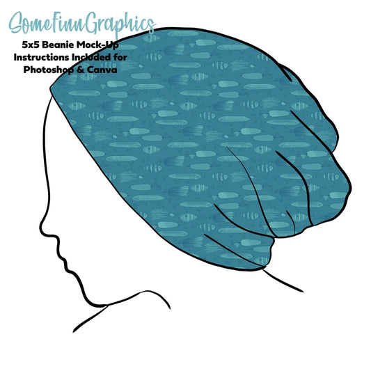 Beanie Hat Mock-Up