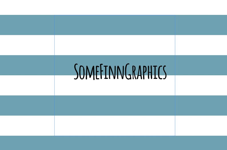 Blue and White Stripes Digital Paper
