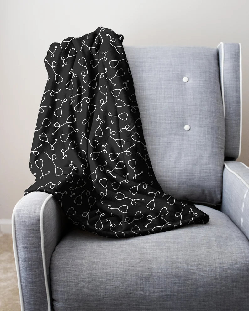 Draped Blanket Realistic Mock-Up