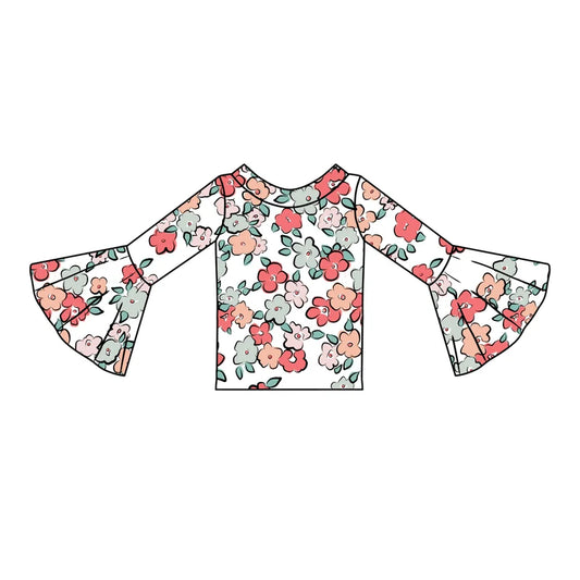 Bell Sleeve Shirt Mock-Up