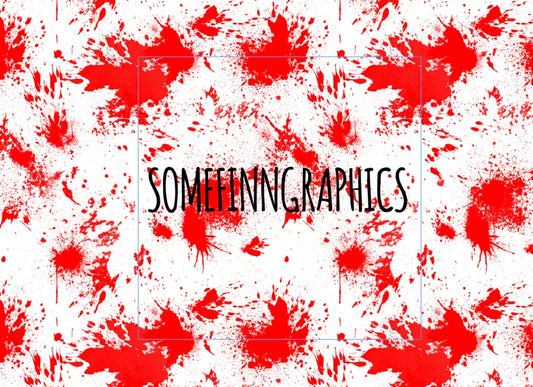 Blood Splatter Seamless