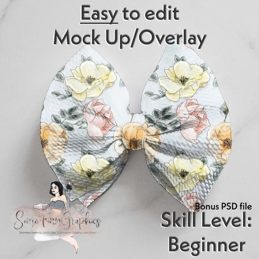 Bow Realistic Mock Up
