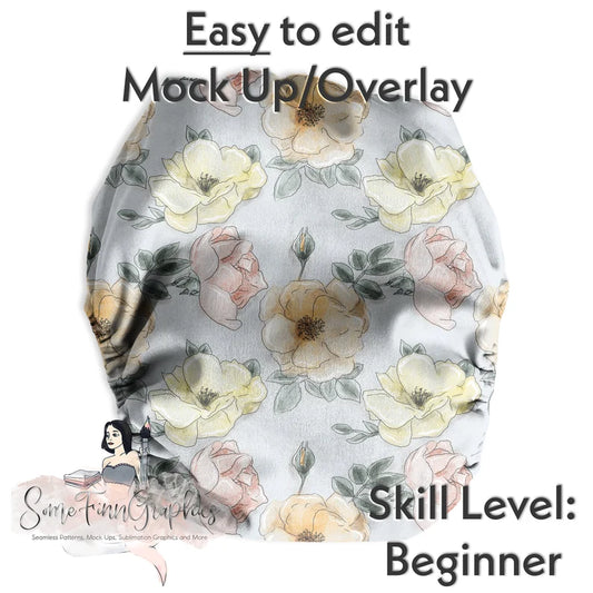 Cloth Diaper Realistic Mock Up