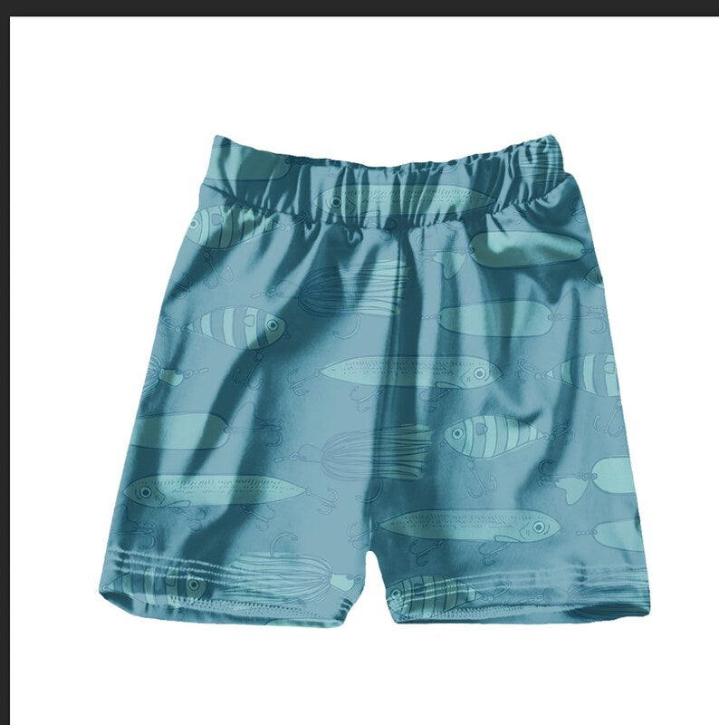 Board Shorts Realistic Mock Up