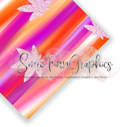 ADULT/ Watercolor Pot Seamless Pattern Design