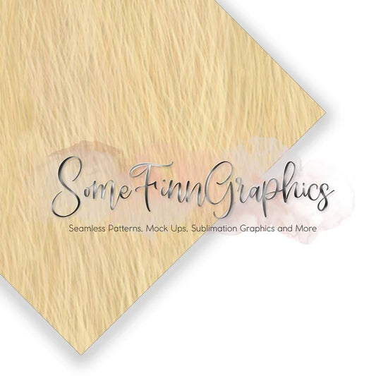 Blonde Animal Fur Print Seamless