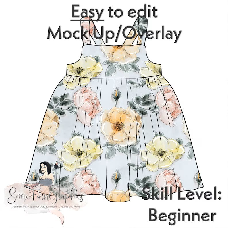 Babydoll Top Lined Mock Up