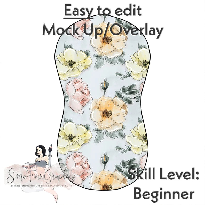 Burp Cloth Mock-Up