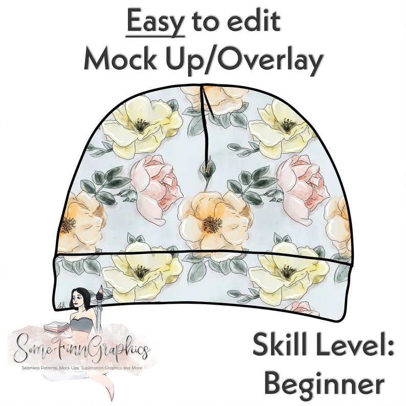 Baby Cap Hat Mock Up