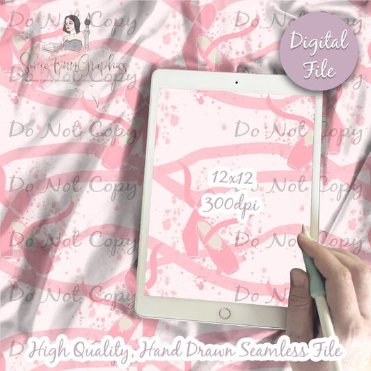 Ballet Splatter Digital Paper