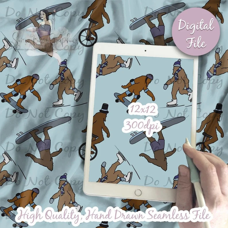 Big Foot Digital Paper