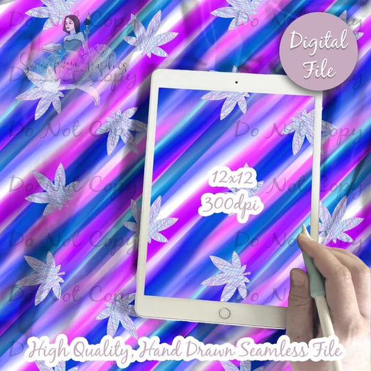 ADULT / Watercolor Pot Seamless Pattern Design