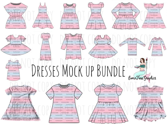 Dresses Mock-Up Bundle