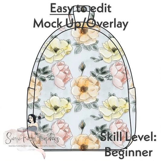 Backpack Handbag Mock-Up